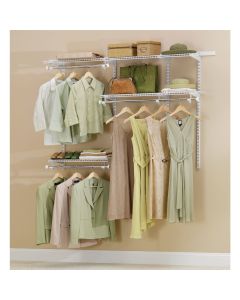 Rubbermaid Configurations 3 Ft. to 6 Ft. No-Cut Adjustable Closet Kit