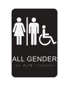 Hy-Ko Braille All Gender Sign