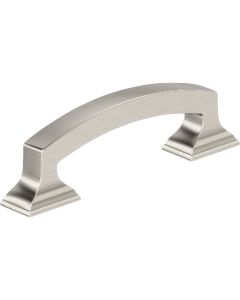 Amerock Everyday Basics Incisive 3 In. Satin Nickel Cabinet Pull