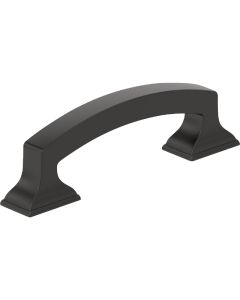 Amerock Everyday Basics Incisive 3 In. Matte Black Cabinet Pull