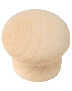 Laurey Wood White Birch 1-1/2 In. Cabinet Knob