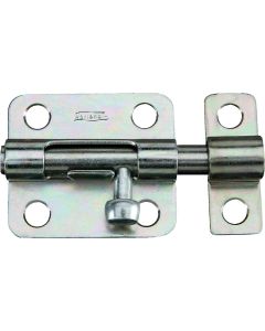 National 2-1/2 In. Zinc Steel Door Barrel Bolt