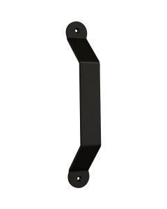 National V1000 10 In. Matte Black Charleston Interior Barn Door Pull