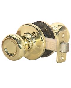 Kwikset Tylo Polished Brass Hall & Closet Door Knob