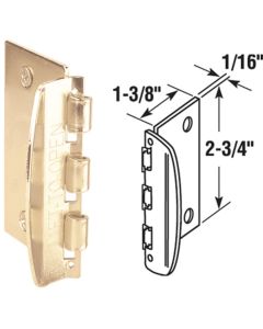 Door Lock Flip Action, Brass