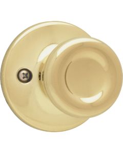 Kwikset Polished Brass Tylo Dummy Door Knob