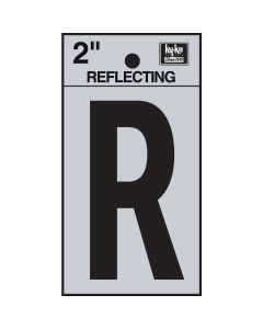 2" Reflect Letter R