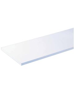 10 X 36 White Melamine Shelf