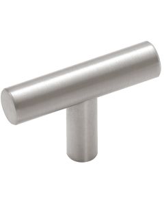 Amerock Bar Pulls Stainless Steel 1-15/16 In. Cabinet Knob