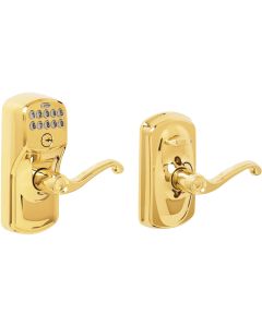 Entry Lock-key Pad-brass