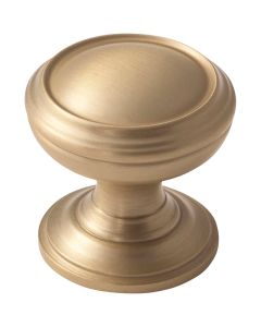 Amerock Revitalize 1-1/4 In. Golden Champagne Cabinet Knob