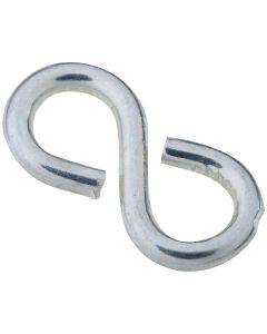 Closed S Hook Zinc 7/8"