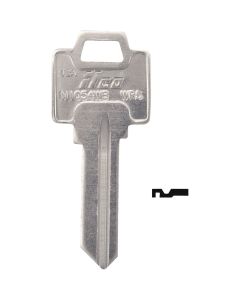 ILCO Key Blank For Weiser Lockset, 5-Pin / N1054WB (10-Pack)