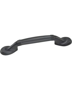 Laurey Nantucket 3 In. Center-To-Center Black Matte Spoonfoot Cabinet Pull