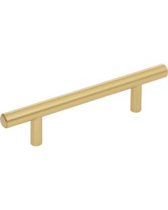 Elements Naples 3.75 Center-to-Center Brushed Gold Cabinet Bar Pull