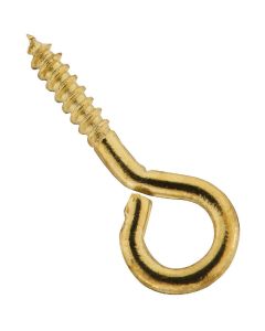 National #216 Brass Small Screw Eye (7 Ct.)