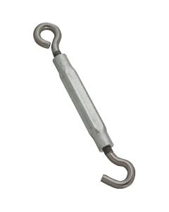 National 5/16 In. x 9 In. Stainless Steel Hook & Eye Turnbuckle