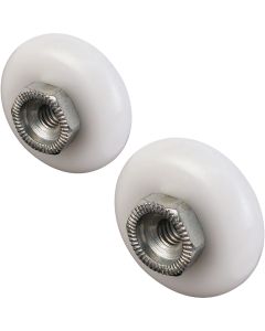 Prime-Line Shower Round Edge Rollers (4 Count)