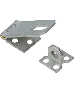 National 2-1/2 In. Galvanized Non-Swivel Safety Hasp