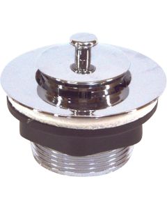 United States Hardware 1-7/8 In. Chrome Finish Bathtub Drain Stopper for Mobile Homes