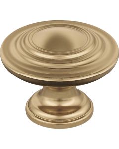 Amerock Inspirations 1.3125 In. Dia. Round Champagne Bronze Knob