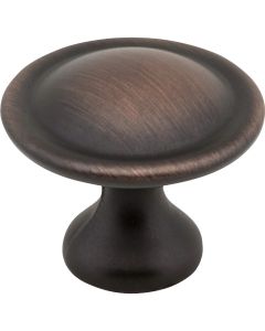 Elements Watervale 1-1/8 In. Diameter Brushed Oil Rubbed Bronze Mushroom Knob