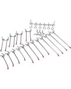 Medium Duty Pegboard Hook Set (20-Piece)