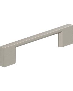 Amerock Everyday Basics Cityscape 3.75 In. Satin Nickel Cabinet Pull