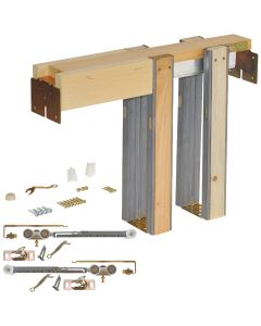 Johnson Hardware 1500 Series Soft Close Pocket Door Frame Hardware