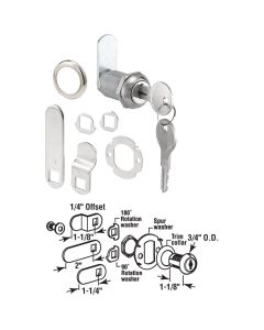 13/16" Door/Drawer Lock