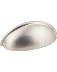 KasaWare 3-11/16 In. Satin Nickel Cup Pull (2-Pack)