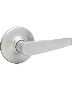 Kwikset Satin Chrome Delta Passage Door Lever