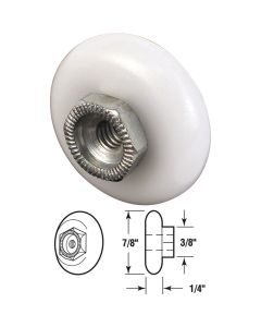 Prime-Line 7/8 In. X 3/8 In. Oval Shower Door Roller (2-Count)