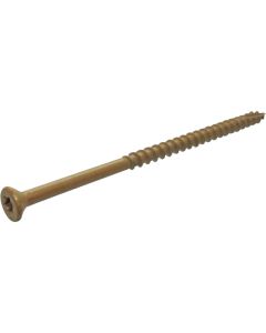 Grip-Rite DeckForce PrimeGuard Nano 4 In. x 10 Star Drive Gold Screw (5 Lb.)