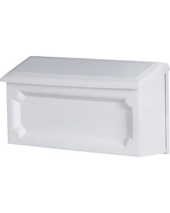 Gibraltar Windsor White Horizontal Wall Mount Mailbox