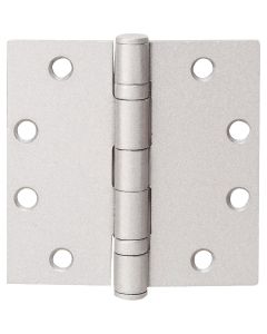 Tell Commercial 4-1/2 In. Square Satin Chrome Ball Bearing Door Hinge (3-Pack)