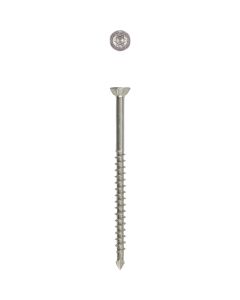 SPAX 8 x 2-1/2 MDF Trim Head T-20+ Zinc (Interior) 1Lb. Screw (154-Count)