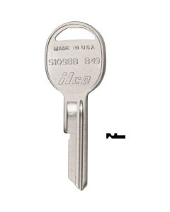 ILCO GM Nickel Plated Automotive Key, B45 / S1098H (10-Pack)