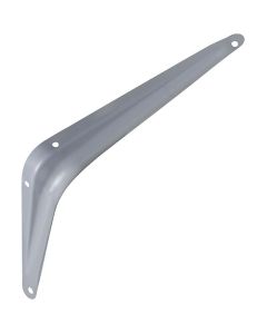 National 211 6 In. D. x 8 In. H. Gray Steel Shelf Bracket