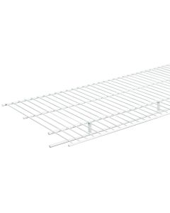 ClosetMaid 6 Ft. W. x 16 In. D. Ventilated Wire Shelf & Rod, White