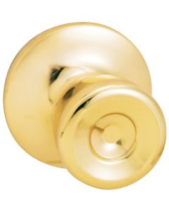 Steel Pro Polished Brass Hall & Closet Door Knob