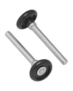 Prime-Line 1-7/8 In. Plastic Convex Wheels Standard Roller