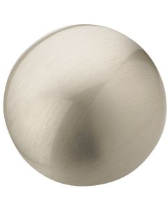 Amerock Edona 1.25 In. Dia. Round Satin Nickel Cabinet Knob