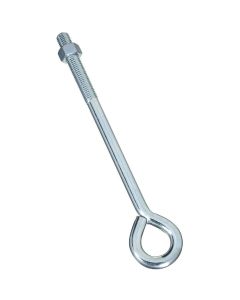 National 5/8 In. x 12 In. Zinc Eye Bolt with Hex Nut