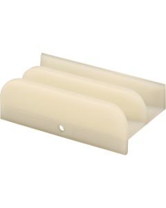 Prime-Line White Tub & Shower Enclosure Bottom Guide