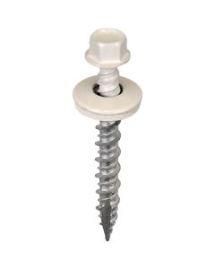 Acorn International 1-1/2 In. Washered White Framing Screw (250 Ct.)