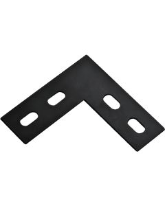 National Catalog 1175BC 4.5 In. x 1.5 In. x 1/8 In. Corner Plate