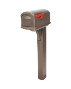 Gibraltar Classic Mocha Mailbox & Post