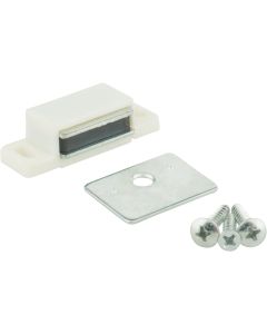 KasaWare White Single Magnetic Catch (2-Pack)