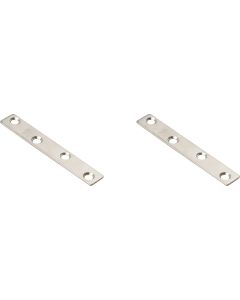 National 4 In. x 5/8 In. Stainless Steel Mending Brace